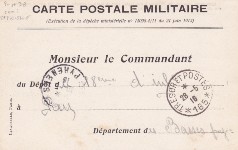 franchise militaire reexpedition